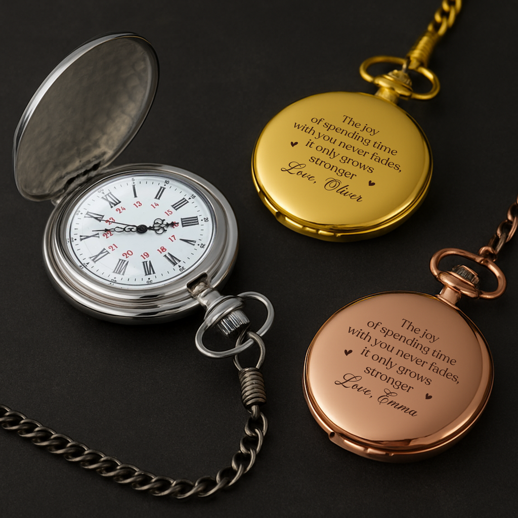5252OUS2 personalized pocket watches romantic gifts for couples 5252O8U5G