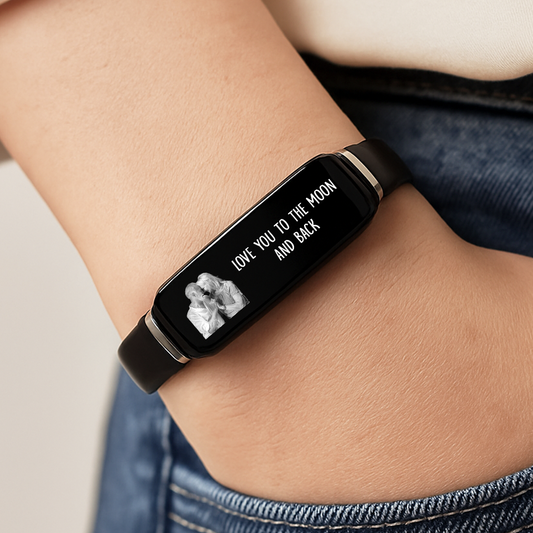 5272JUS2 custom photo bracelet for couple together is my favorite place to be 5272J3N5G