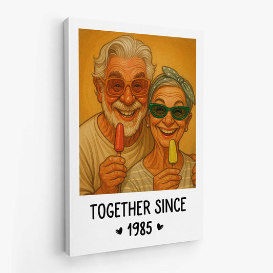 5273CUS2 custom caricature portrait_ funny gifts for couples 5273C3M5G