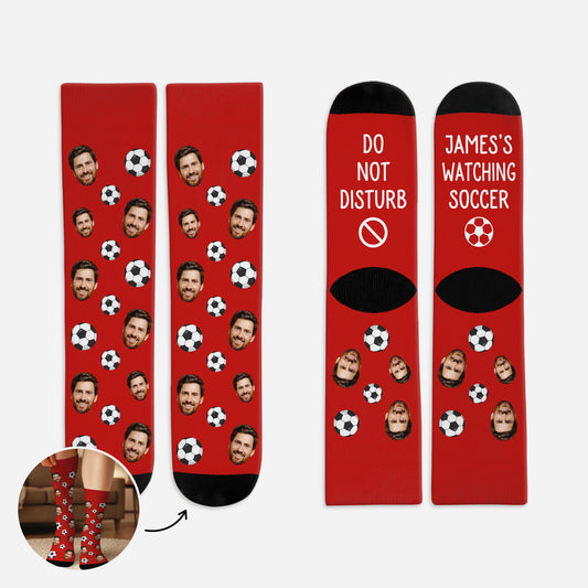 5312JUS1 personalized soccer gifts_ funny soccer socks_ with faces 5312JTQMB