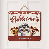 5321QUS2 personalized gifts _for cat owners wooden welcome signs 5321Q3YND