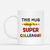 5324MUS2 custom gifts for coworkers super colleague coffee mug 5324M
