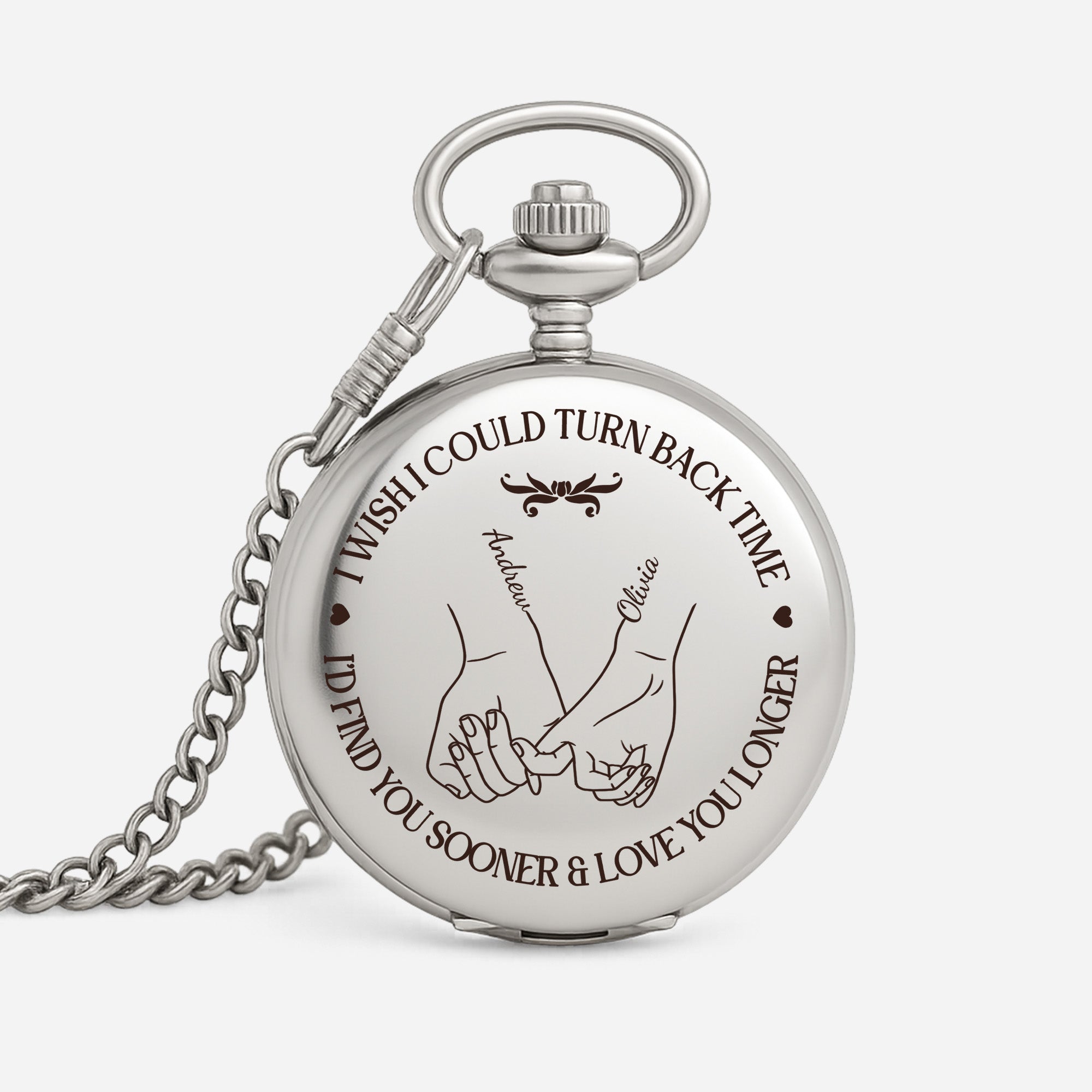 5334OUS1 personalized pocket watches romantic couple gifts 5334OTQ5G