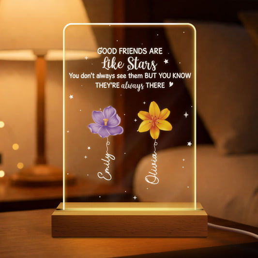 5342LUS1 personalized led night light good friends are like stars gifts 5342lcv0f_1