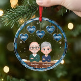 5369OUS2 personalized xmas gifts for family glass christmas ornaments 5369O6UZI