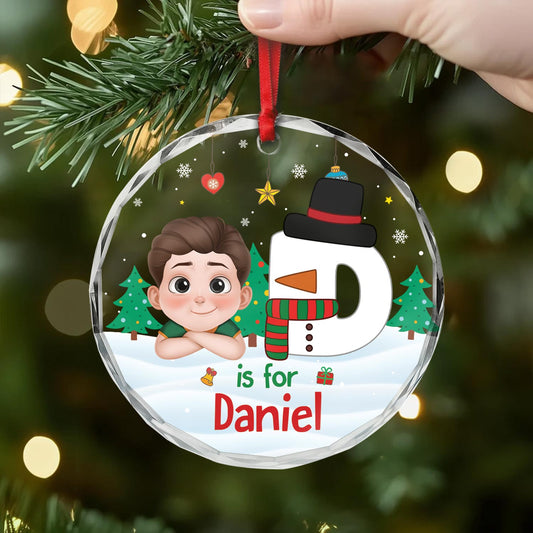 5371OUS2 personalized christmas gifts for kids glass christmas ornaments 5371OKHAK
