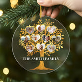 5376OUS2 acrylic photo christmas ornaments personalized family tree gifts 5376OKV5I