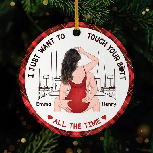 5423OUS1 personalized ceramic christmas ornaments_ funny couple gifts 5423O6LZG