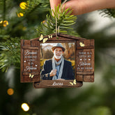 5467OUS2 personalized pet memorial gifts 2 layered wooden ornaments 5467O3ZTD
