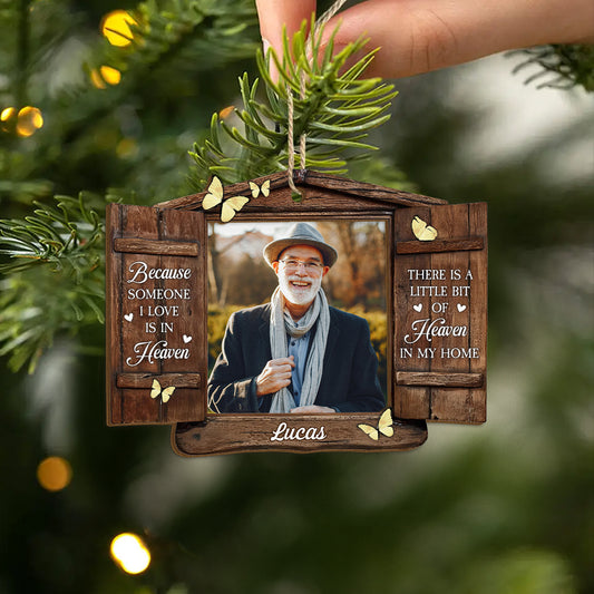 5467OUS2 personalized pet memorial gifts 2 layered wooden ornaments 5467O3ZTD