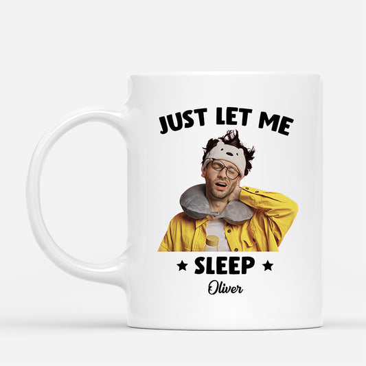 5490MUS1 funny personalized gifts let me sleep mug 5490M