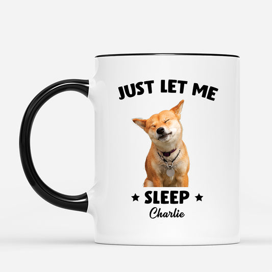 5490MUS2 funny personalized gifts let me sleep mug 5490M
