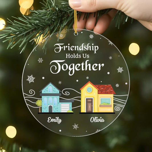 5495OUS2 custom acrylic ornaments christmas gifts for friends 5495O6TNF