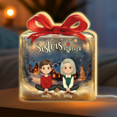 5523LUS2 3d printing effect besties forever light box custom xmas gifts for friends 5523LKTAF