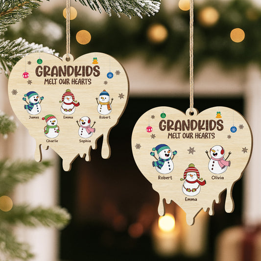 5524OUS2 personalized grandkids ornaments_ 1 layered wooden xmas ornaments 5524OTUZA