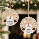 5535OUS2 personalized 1 layered wood ornament grandparent christmas gifts 5535OTVZI