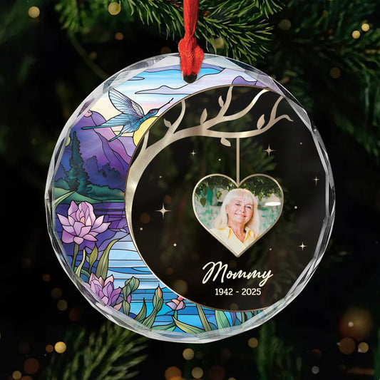5540OUS1 personalized glass ornaments memorial gifts for loss of mother 5540O3ZNA
