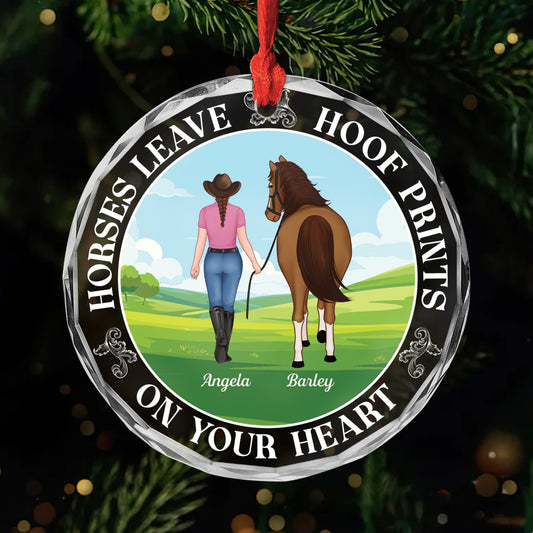 5559OUS1 personalized glass ornaments horse gifts for women 5559O3UTU