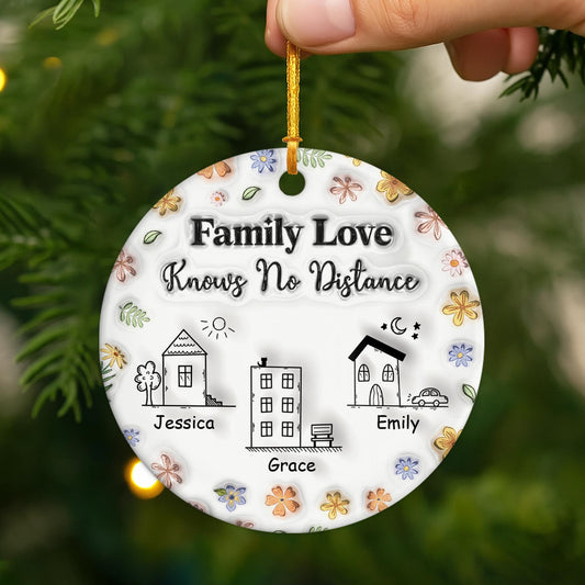 5585OUS2 personalized ceramic ornaments gifts for the whole family 5585O6TAI
