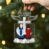 5594OUS2 personalized memorial gifts acrylic im always with you ornament 5594O8ZMA