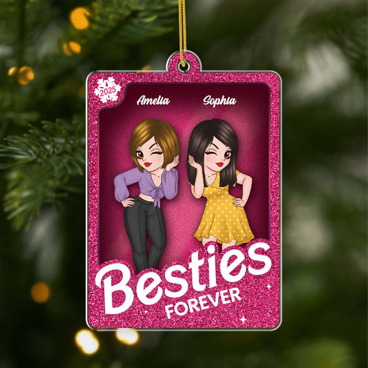 5619OUS1 personalized best friend gifts besties forever acrylic ornament 5619O5ZAF