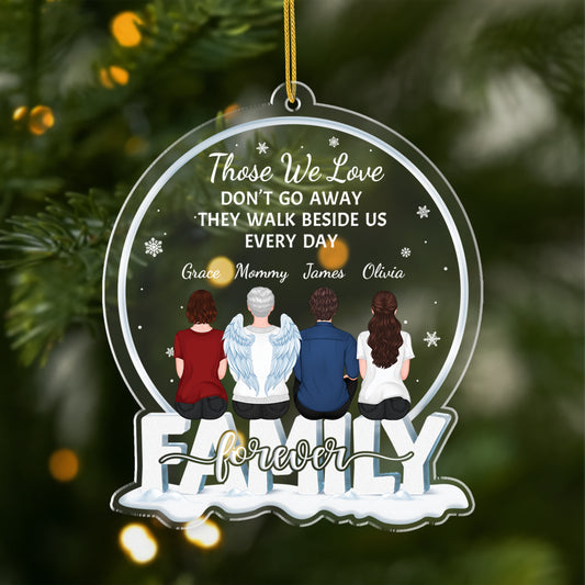 5623OUS1 personalized memorial gifts family forever acrylic ornament 5623O8MNA