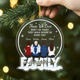 5623OUS2 personalized memorial gifts family forever acrylic ornament 5623O8MNA