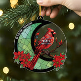 5630OUS2 custom memorial gifts for loss of mom acrylic cardinal ornament 5630O8QMA