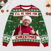 5637WUS2 custom photo ugly christmas sweater ill be home for christmas_ 5637W8VTB_0ab44058 1a28 4a47 8874 59a1e2dab82e
