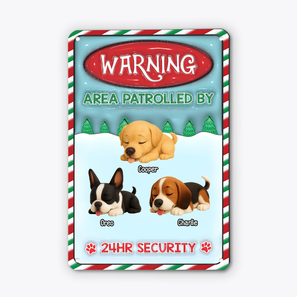5681EUS2 personalized metal signs christmas gifts for dog lovers 5681ETYAC