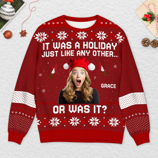 5698WUS2 custom mens gifts_ dark humor ugly christmas sweater with photo 5698WKVCB
