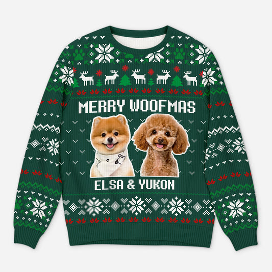 5703WUS1 custom photo ugly christmas sweater funny gifts for pet lovers 5703W3LCD_2