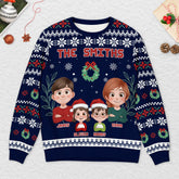 5710WUS2 custom ugly christmas sweater for family_ matching family gifts 5710WTVTI