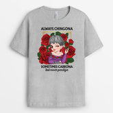 5725AUS2 personalized gifts for her chingona como mi madre t shirt 5725A8ZAA