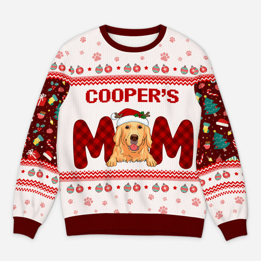 5727WUS1 personalized dog gifts for humans ugly christmas sweater dog 5727WTTZc