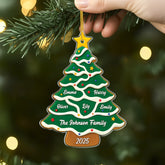 5741OUS2 personalized family gifts acrylic christmas tree ornaments 5741OTTMI