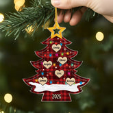 5745OUS2 custom family gifts acrylic christmas tree ornaments with names 5745O6VMI