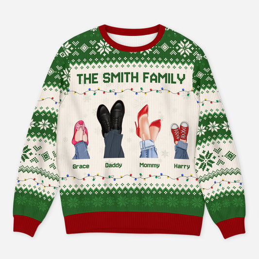 5761WUS1 personalized gifts for family family name ugly christmas sweater 5761W8ZNI