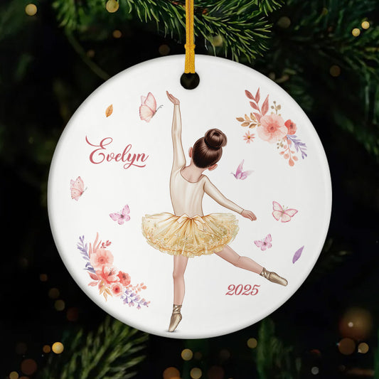 5840OUS1 ceramic ballet dancer christmas ornaments custom gifts for kids 5840O8QQK