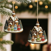 5865OUS2 3d printing effect custom 1 layered wood ornaments family christmas gifts 5865OKL5I