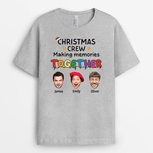 5912US2 christmas crew shirts with faces personalized gifts for friends 5912AKZMF