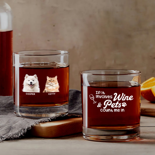 5930IUS2 custom cat whiskey glass if it involves wine and cats count me in 5930I6VQD