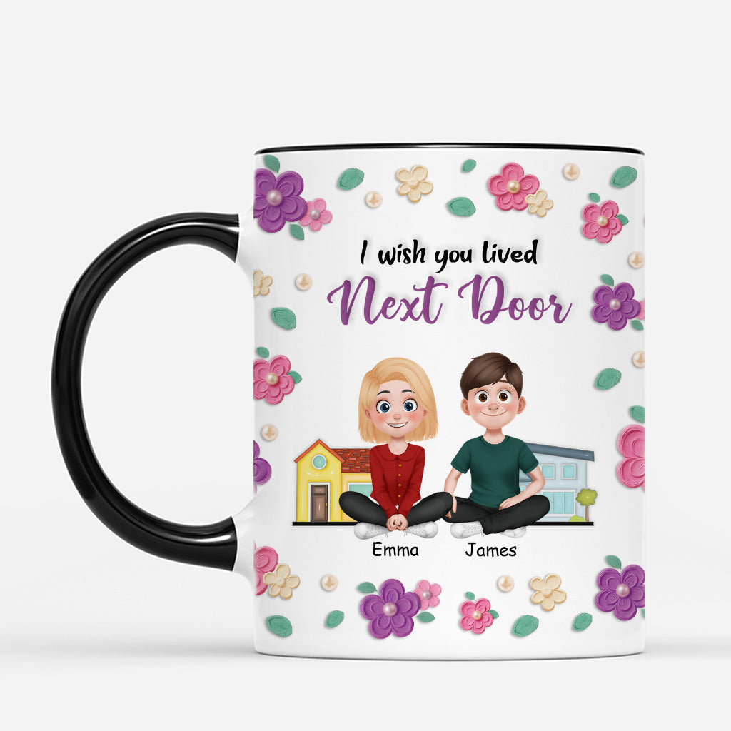 5950MUS2 3d printing effect i wish you lived next door mug custom gifts for friends sister 5950M8VAF