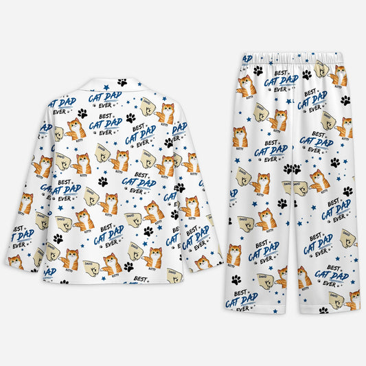 5966VUS2 best cat dad ever pajamas personalized gifts for cat owners 5966V8YAD
