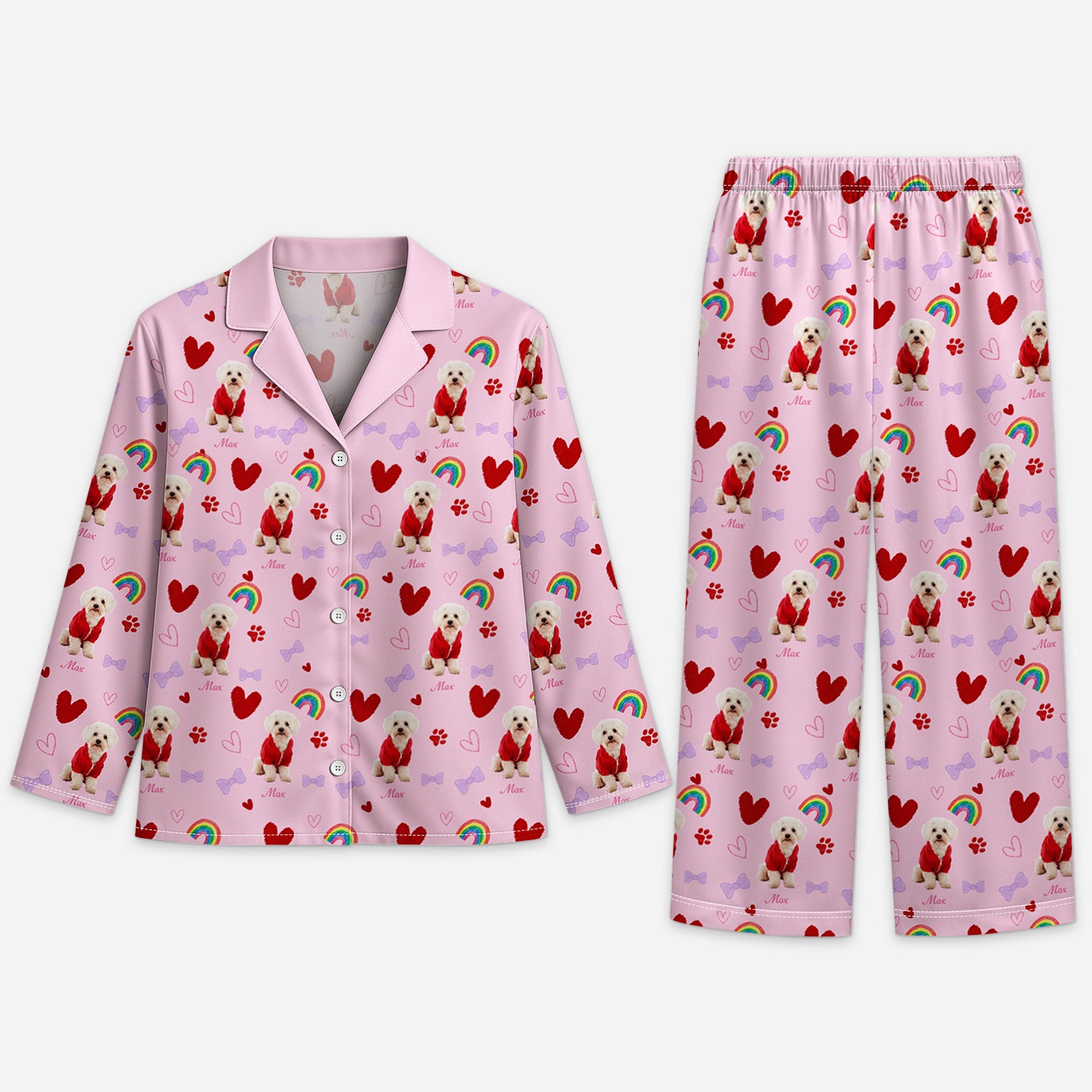 5972VUS1 personalized photo pajamas cute gifts for dog lovers_ 5972VTVZC