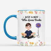 5982MUS2 just a girl who loves books mug customized gifts for book lovers 5982M3VCA
