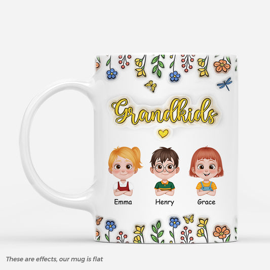 6023MUS1 3d printing effect personalized grandkids mug grandparent gifts 6023M8L8B_52c20191 dfbf 4a7a 986e d39407874aa9