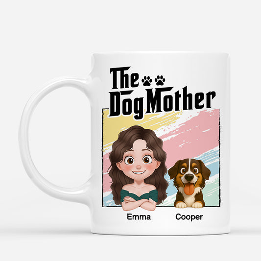 6064MUS1 the dogfather coffee mug personalized gifts for dog dads 6064M3ZQC