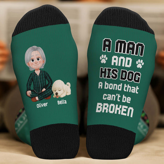 6069JUS2 personalized christmas socks xmas gifts for dog owners 6069JKTMC