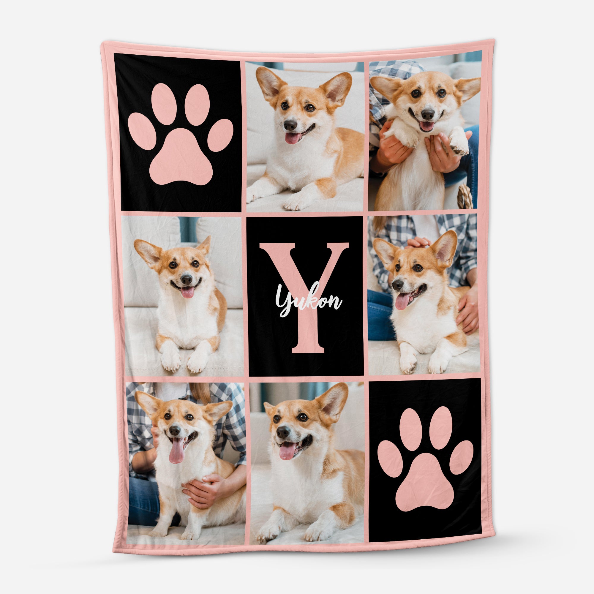 6072BUS1 personalized blanket with photos_ unique gifts for pet lovers 6072B6VCC